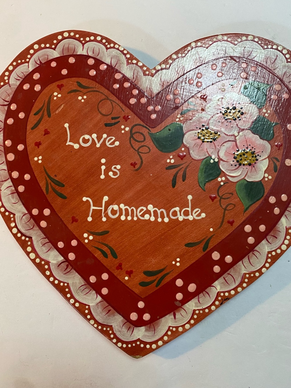 Vintage Heart shaped decor